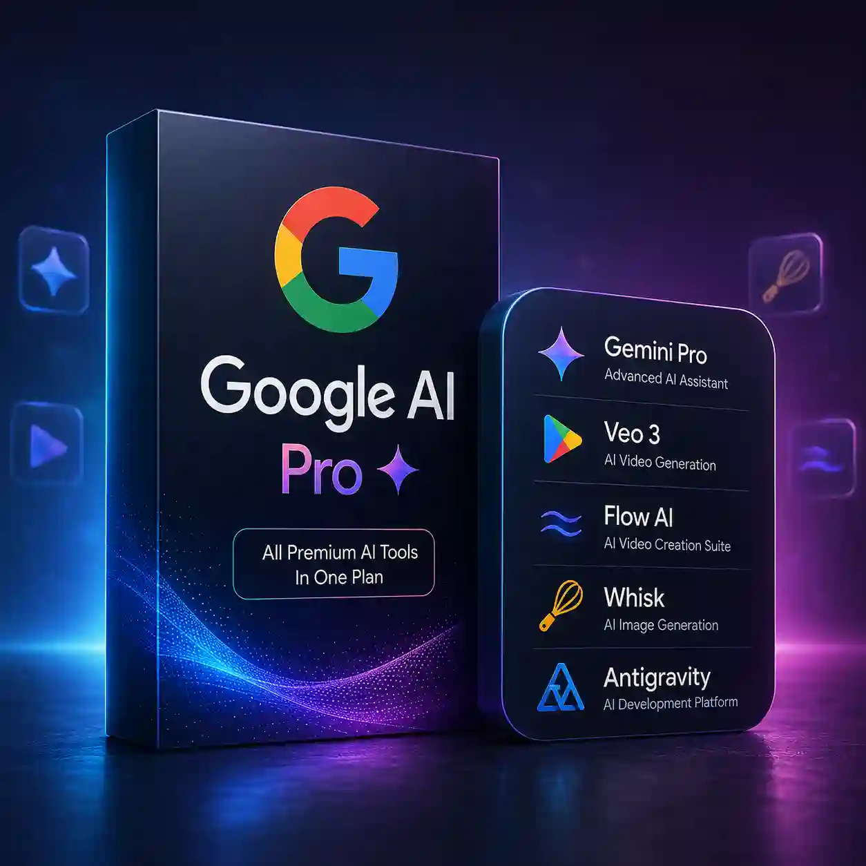 Google AI Pro Gemini, Veo & Flow